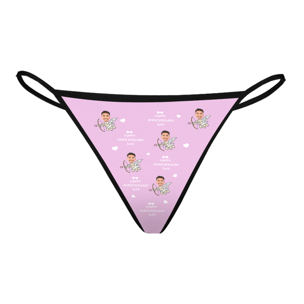 Custom Thong Underwear Personalized Thong Valentines Day Gifts For Her-Blongser