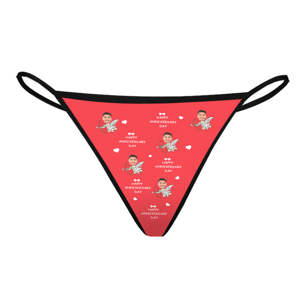 Custom Thong Underwear Personalized Thong Valentines Day Gifts For Her-Blongser