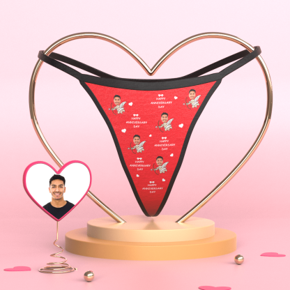 Custom Thong Underwear Personalized Thong Valentines Day Gifts For Her-Blongser
