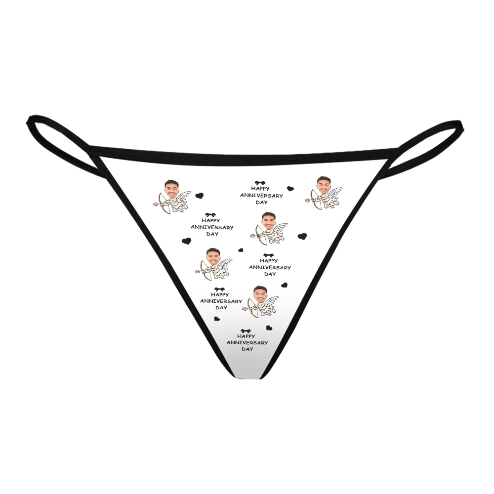 Custom Thong Underwear Personalized Thong Valentines Day Gifts For Her-Blongser