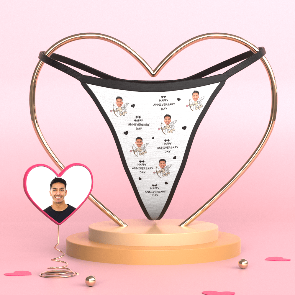 Custom Thong Underwear Personalized Thong Valentines Day Gifts For Her-Blongser