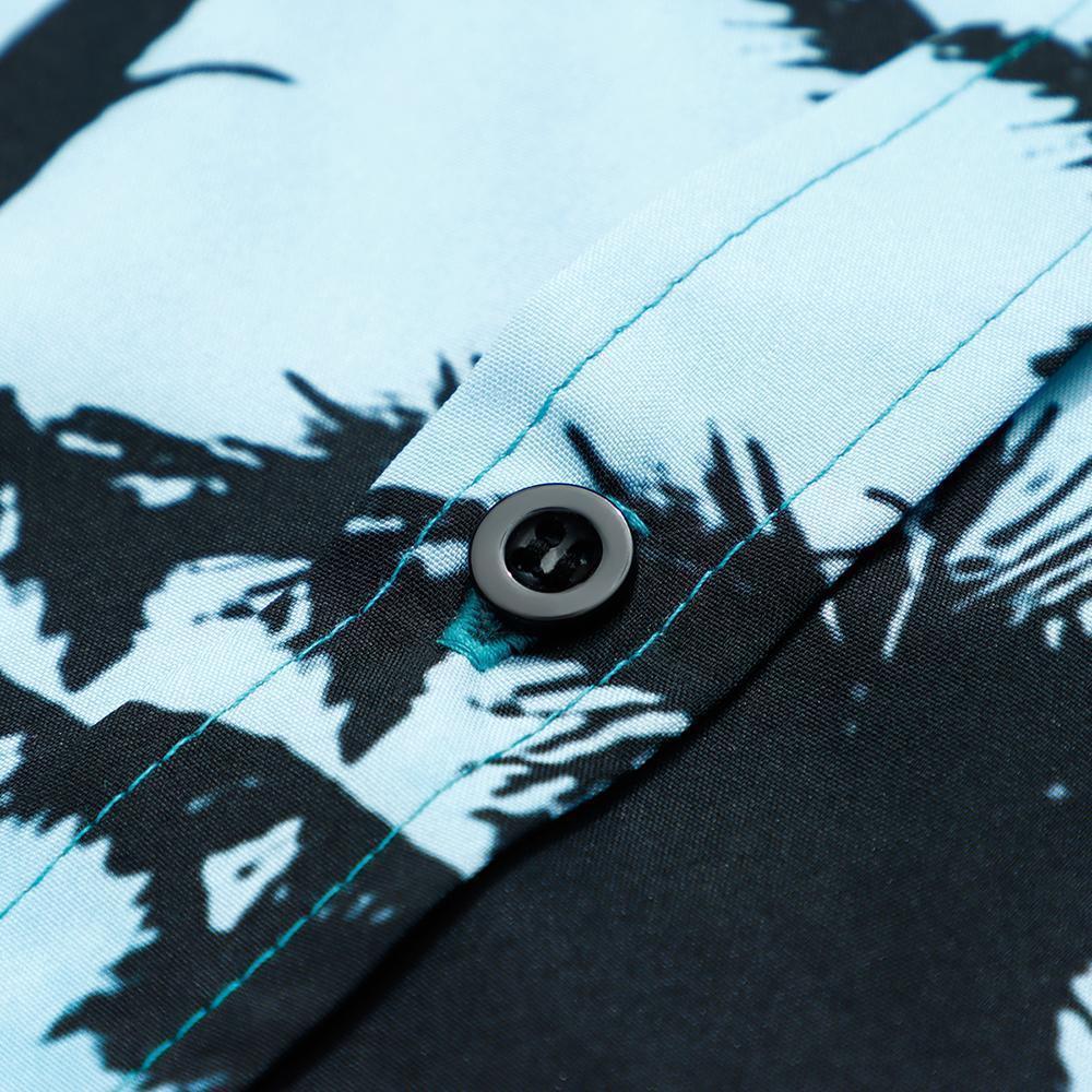 Custom Face Hawaiian Shirts Pineapple Print Men's Beach Shirt-Blongser