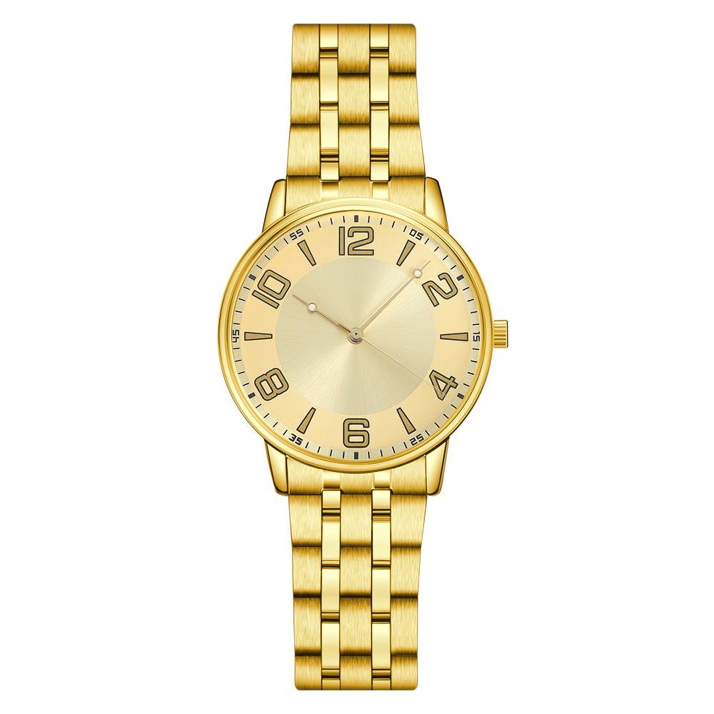 Luxury Men's Golden Watch - Elegant Timepiece-Blongser
