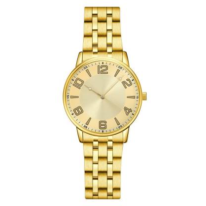 Luxury Men's Golden Watch - Elegant Timepiece-Blongser