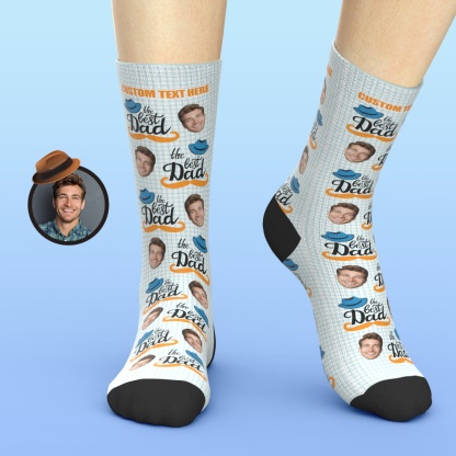 Custom Face Socks – Personalized Funny Father’s Day Gift for Dad-Blongser