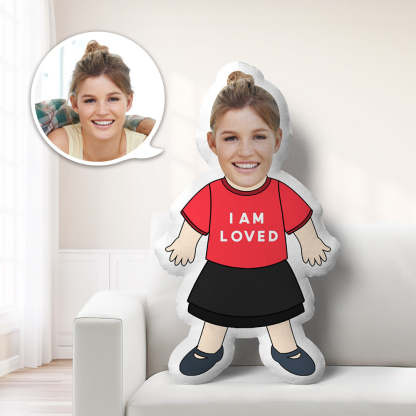 New Minime Pillow Custom Face and Clothes-Blongser