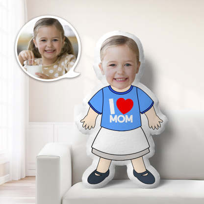 New Minime Pillow Custom Face and Clothes-Blongser