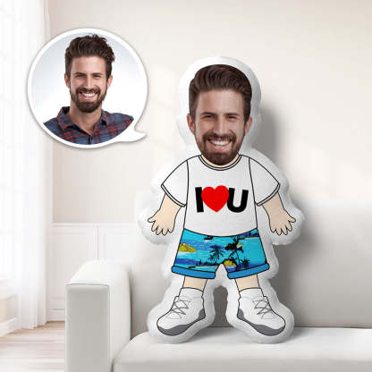 New Minime Pillow Custom Face and Clothes-Blongser