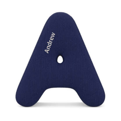 Personalized Alphabet Letter Pillow with Embroidery Name Custom Initial Cushion Unique Gifts-Blongser