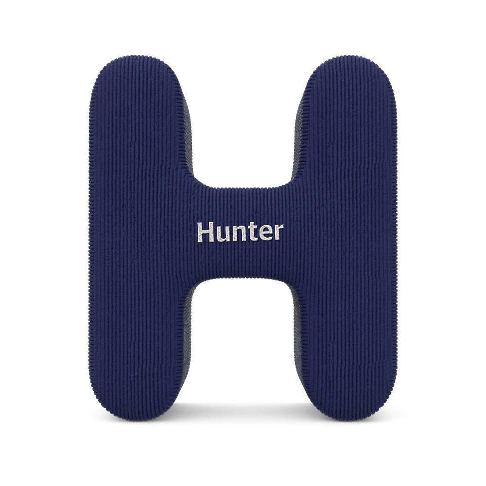 Personalized Alphabet Letter Pillow with Embroidery Name Custom Initial Cushion Unique Gifts-Blongser