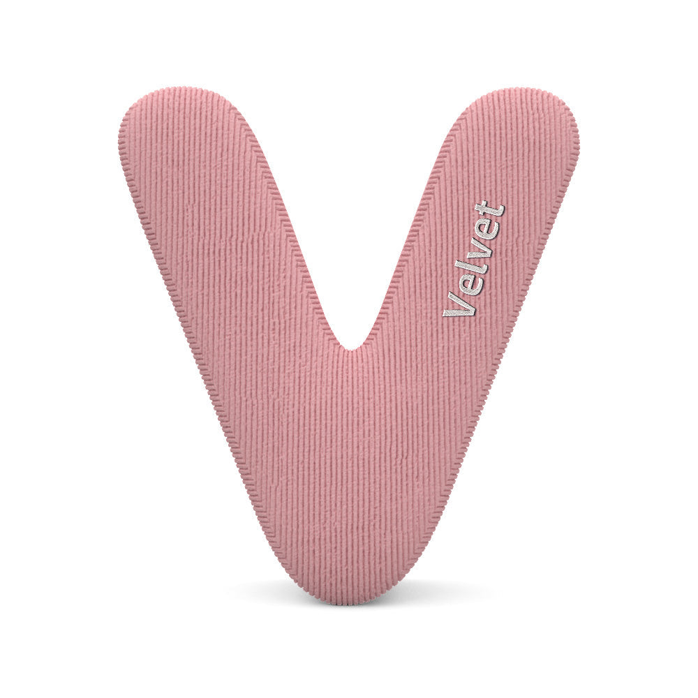 Personalized Alphabet Letter Pillow with Embroidery Name Custom Initial Cushion Unique Gifts-Blongser