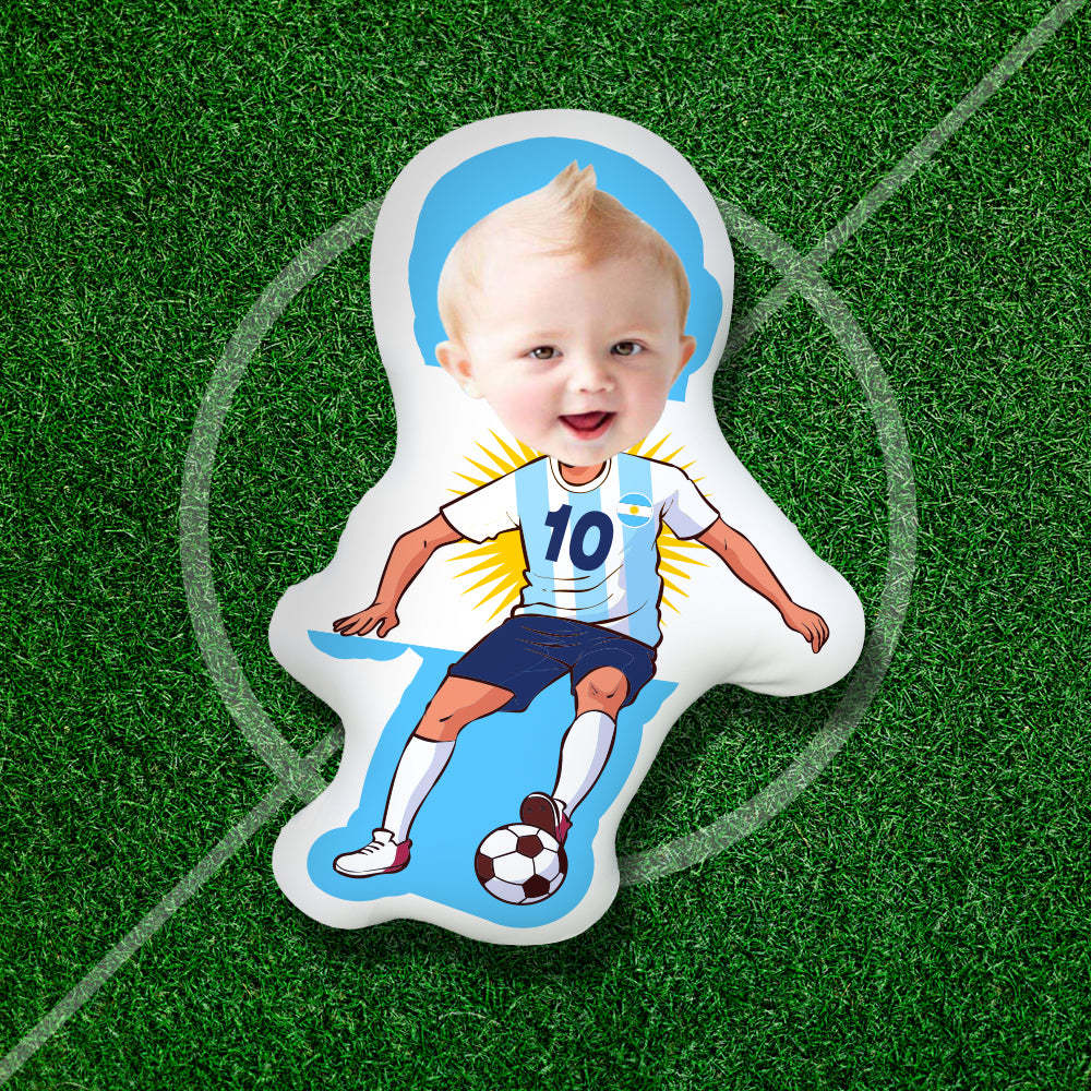 Custom World Cup Minime Pillow Custom Face Throw Pillow, the Best Gift for Fans-Blongser