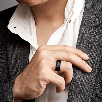 Personalized Name Ring Custom Engagement Ring Men's Personalized Ring-Blongser