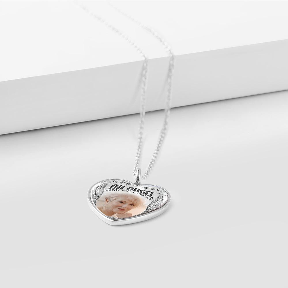 Custom Photo Necklace Vintage Creative Love Gifts-Blongser