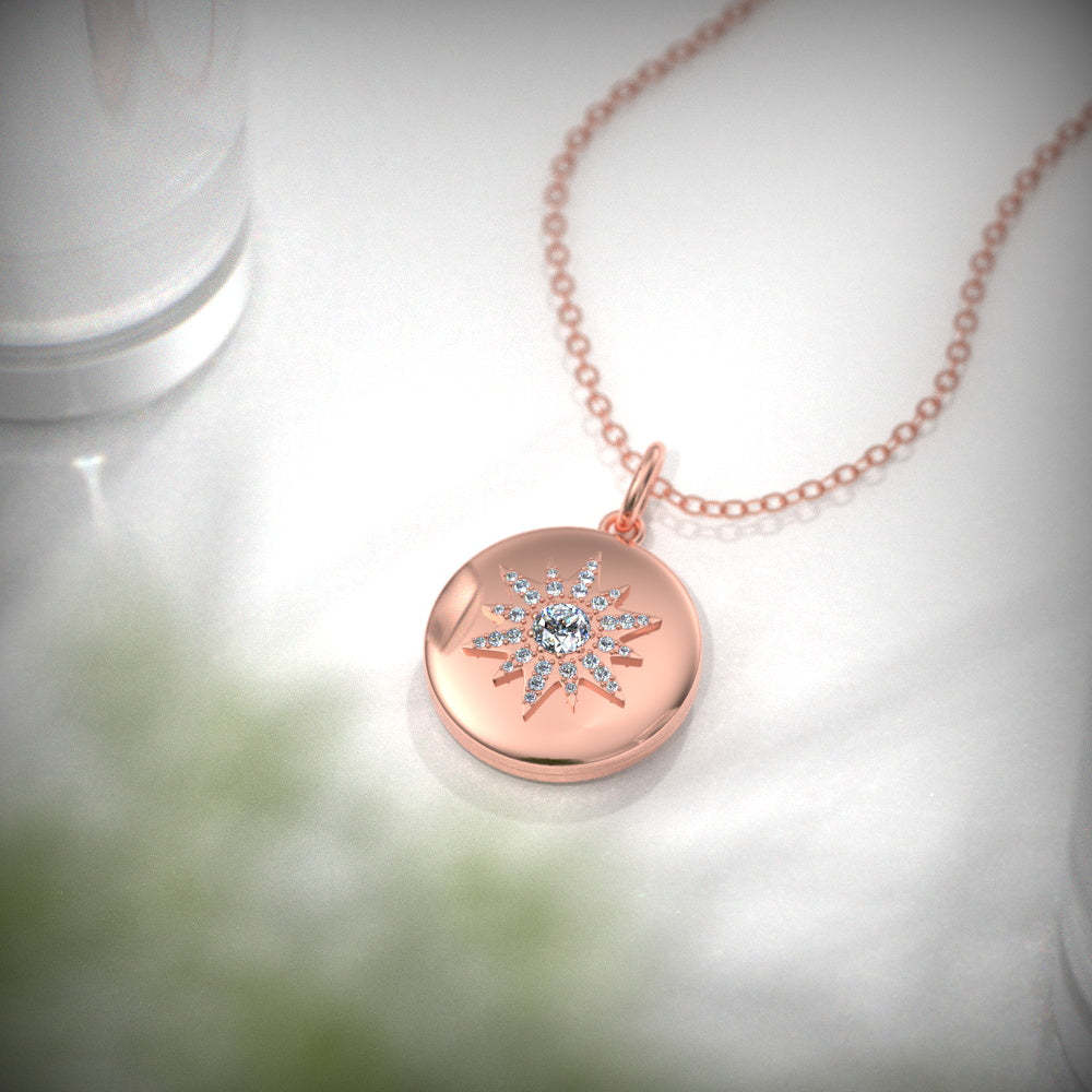 Custom Photo Nacklace Personalized Necklace Gift for Anniversary-Blongser