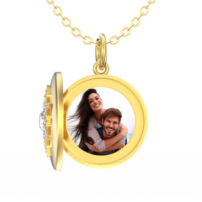 Custom Photo Nacklace Personalized Necklace Gift for Anniversary-Blongser