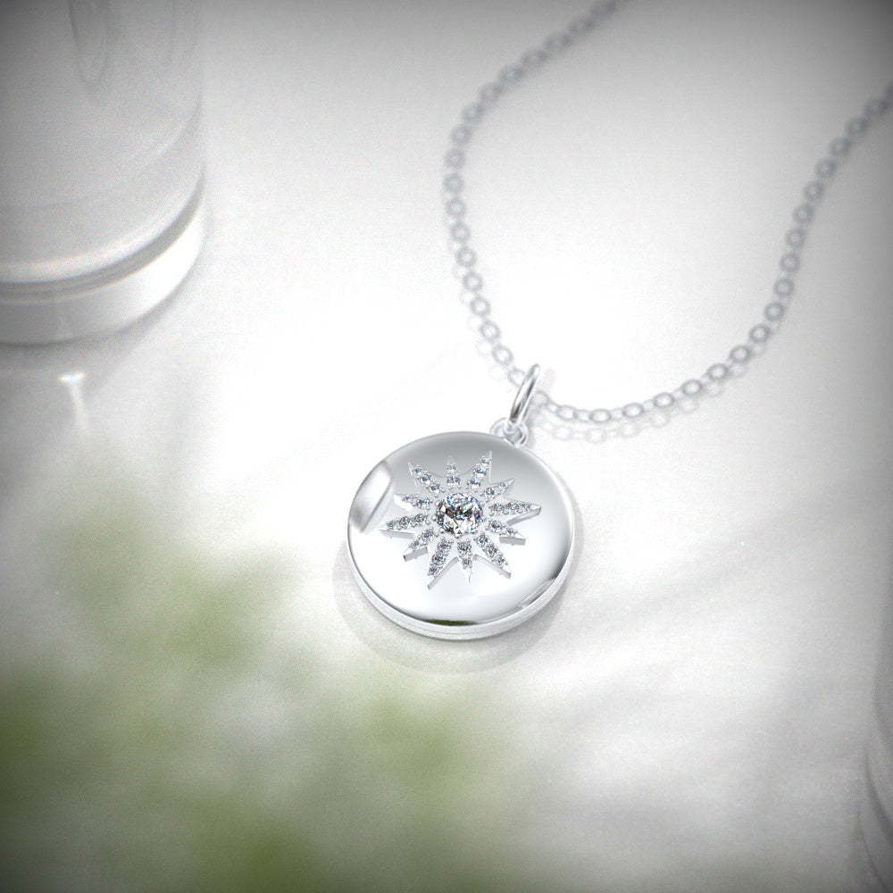 Custom Photo Nacklace Personalized Necklace Gift for Anniversary-Blongser