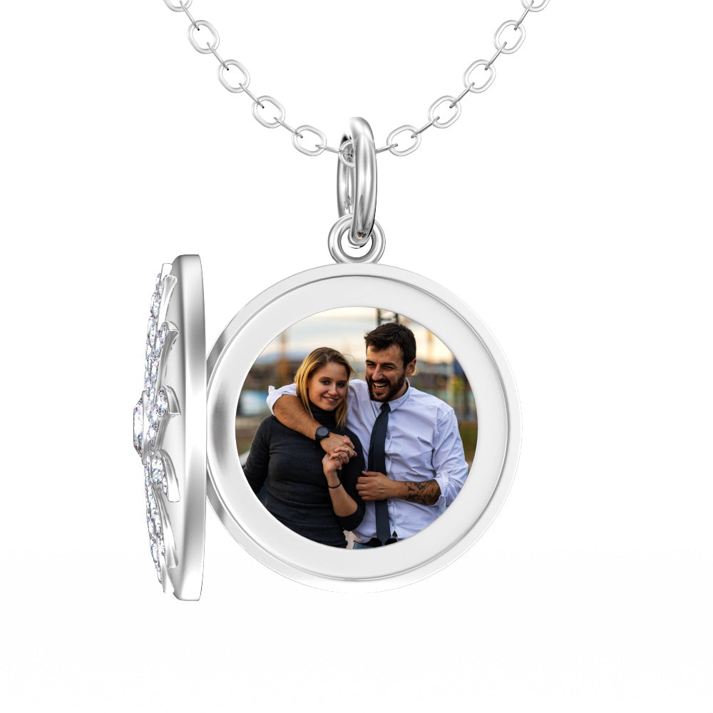 Photo Nacklace Personalized Necklace Anniversary Gift Neclace Jewelry-Blongser