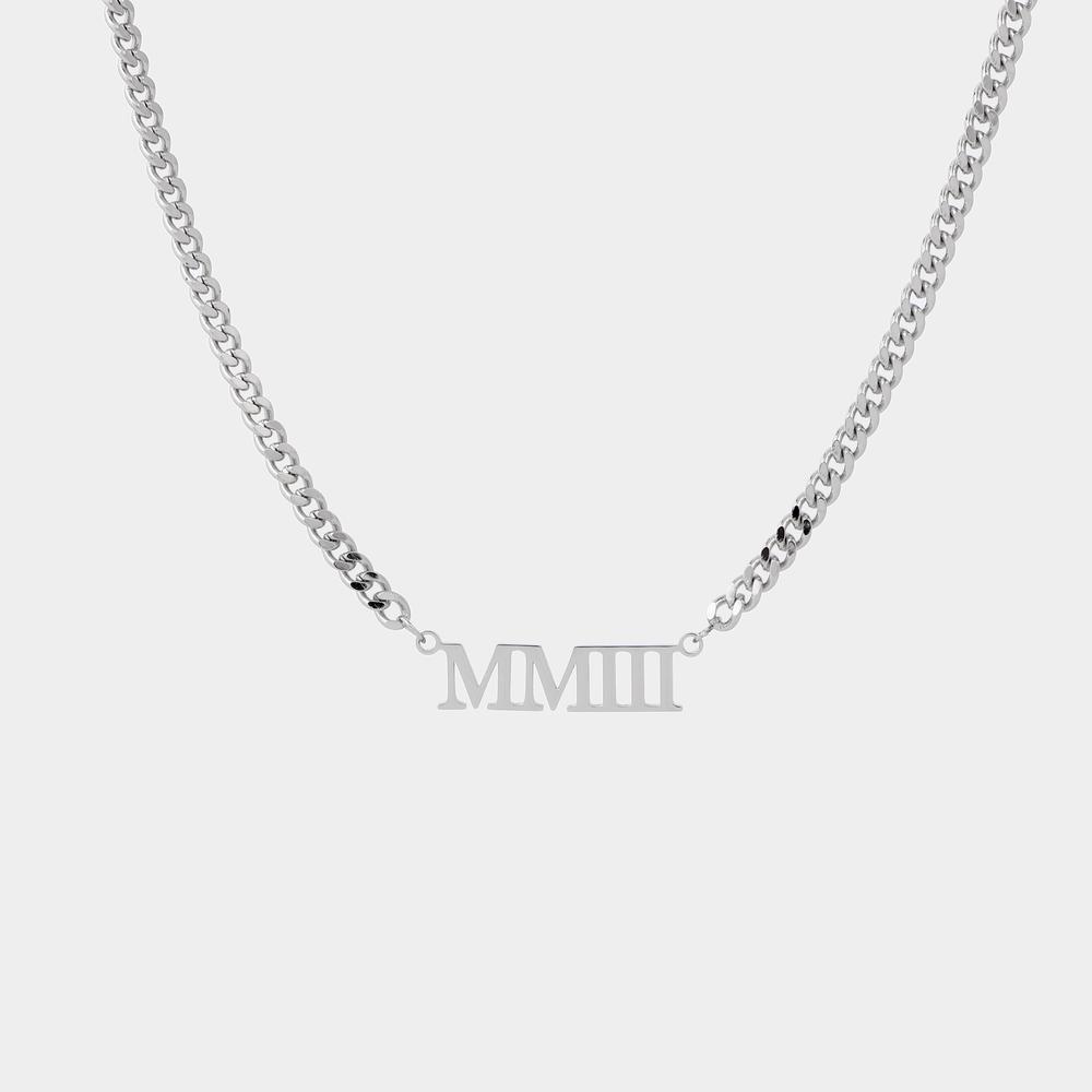 Personalized Name Necklace 18K Gold Stainless Steel Necklace-Blongser