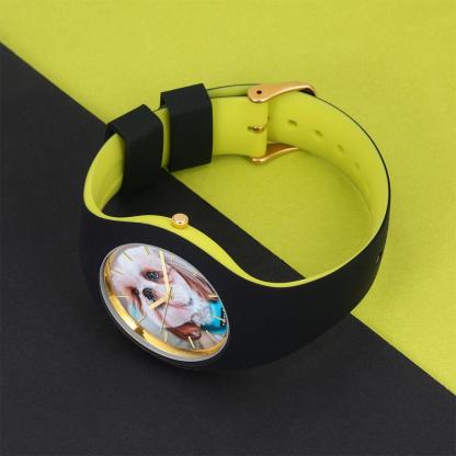 Unisex Custom Silicone Photo Watch 41mm-Blongser