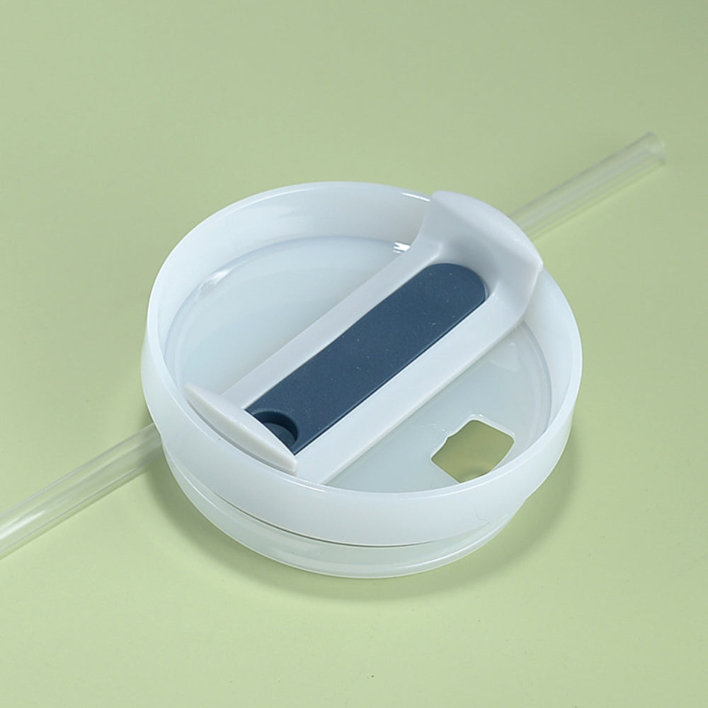 40oz Insulated Mug with Handle and Straw Colorful Leopard Pattern Stainless Steel Travel Cup Gift for Family Friends Couples-Blongser