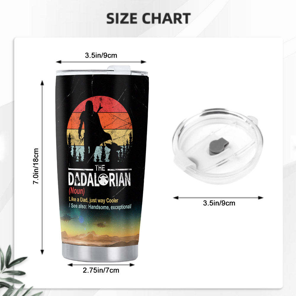 Best Dad Travel Mug 20oz Stainless Steel Insulated Travel Mug Father's Day Gift-Blongser