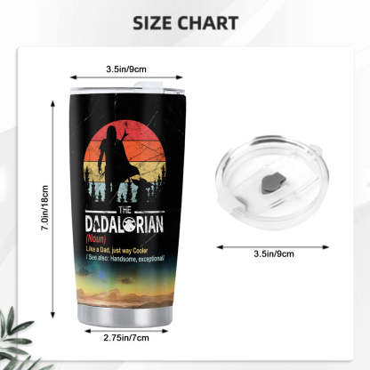 Best Dad Travel Mug 20oz Stainless Steel Insulated Travel Mug Father's Day Gift-Blongser