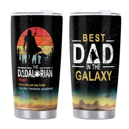Best Dad Travel Mug 20oz Stainless Steel Insulated Travel Mug Father's Day Gift-Blongser