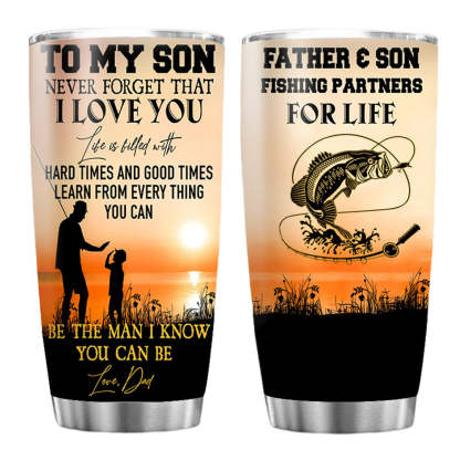 Best Dad Travel Mug 20oz Stainless Steel Insulated Travel Mug Father's Day Gift-Blongser