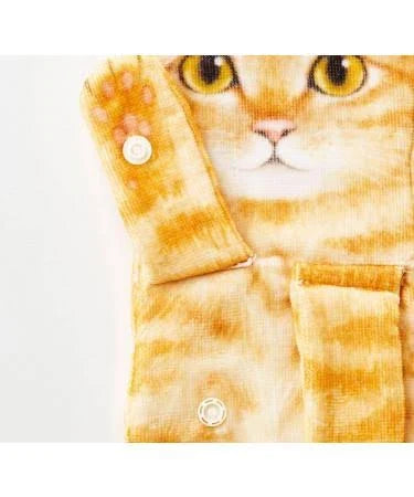 Cute Cat Decor Hanging Face Towels Soft Funny Face Towels Gift for Women Cat Lovers-Blongser