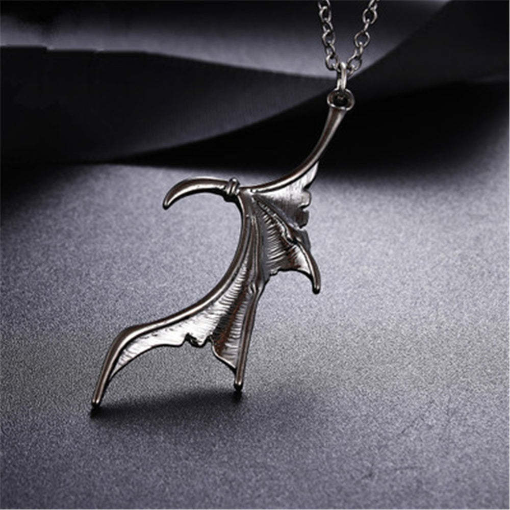 Personalized Couple Necklace Matching Devil Wing Necklaces for Couples Valentine's Gift for Lover-Blongser
