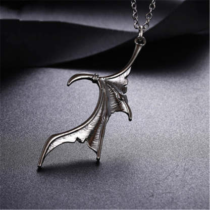 Personalized Couple Necklace Matching Devil Wing Necklaces for Couples Valentine's Gift for Lover-Blongser
