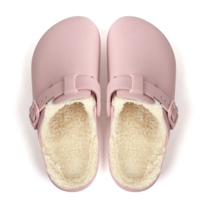 Laboratory Clogs Comfort Mules Close Toe Nurse Shoes Slip On Garden Cotton Slippers-Blongser