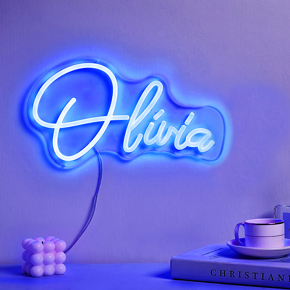 Custom Neon Lamp Personalized Name Neon Sign Lamp Creative Decor for Bedroom-Blongser