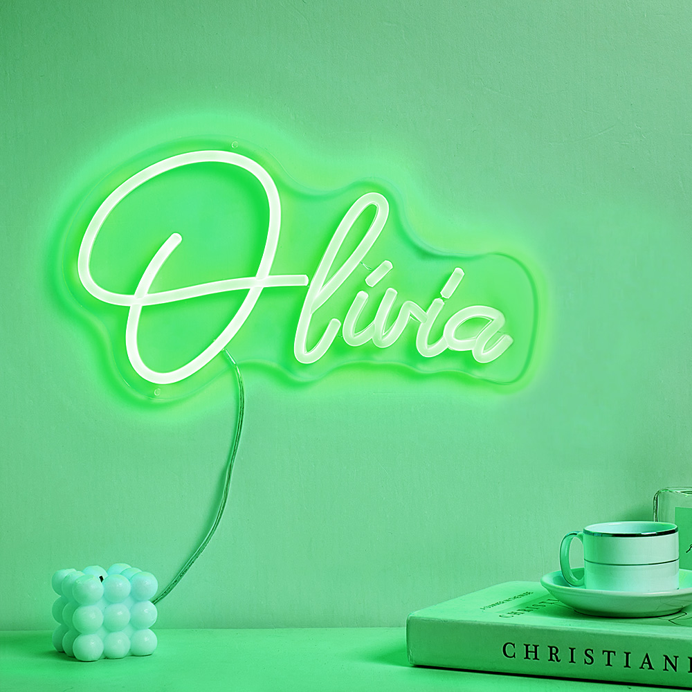 Custom Neon Lamp Personalized Name Neon Sign Lamp Creative Decor for Bedroom-Blongser