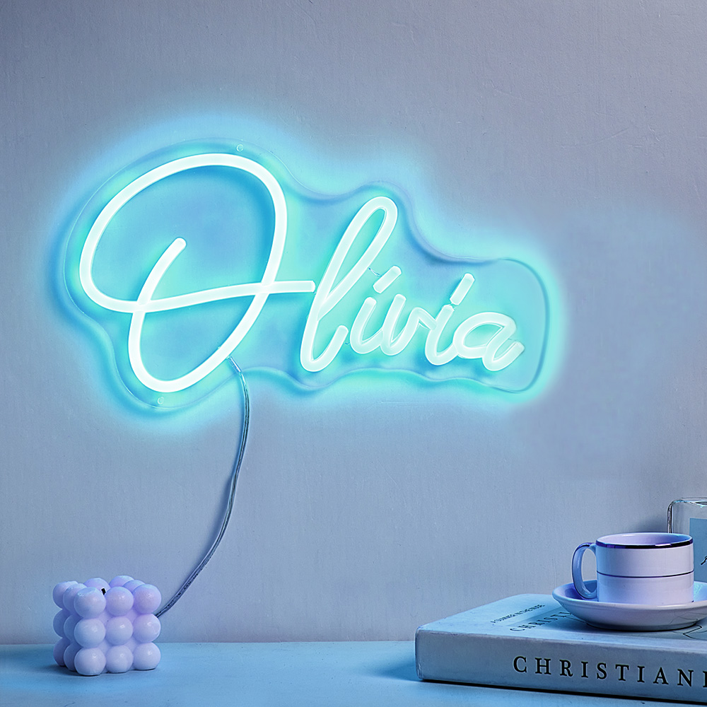 Custom Neon Lamp Personalized Name Neon Sign Lamp Creative Decor for Bedroom-Blongser