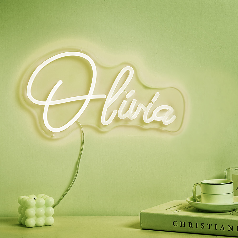 Custom Neon Lamp Personalized Name Neon Sign Lamp Creative Decor for Bedroom-Blongser