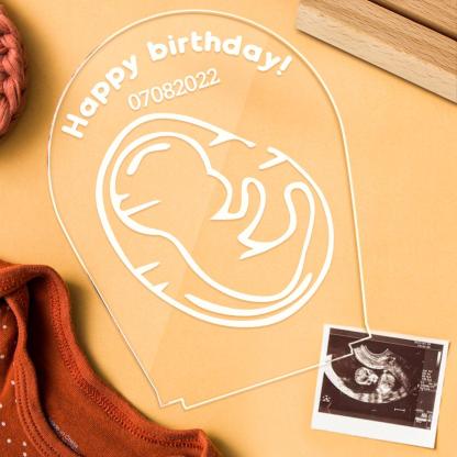 Personalized Gynecologist Design 3D Gift Led Lamp For Baby Custom Led Night Light-Blongser