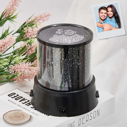 Personalised Photo Night Light Projector Valentine's Day Gift for Lover-Blongser