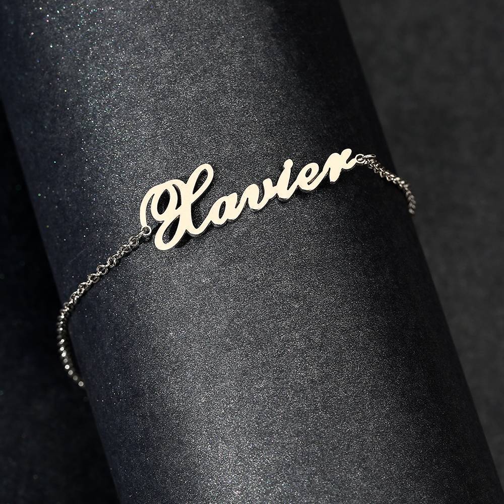 Custom Name Anklet Stainless Steel-Blongser