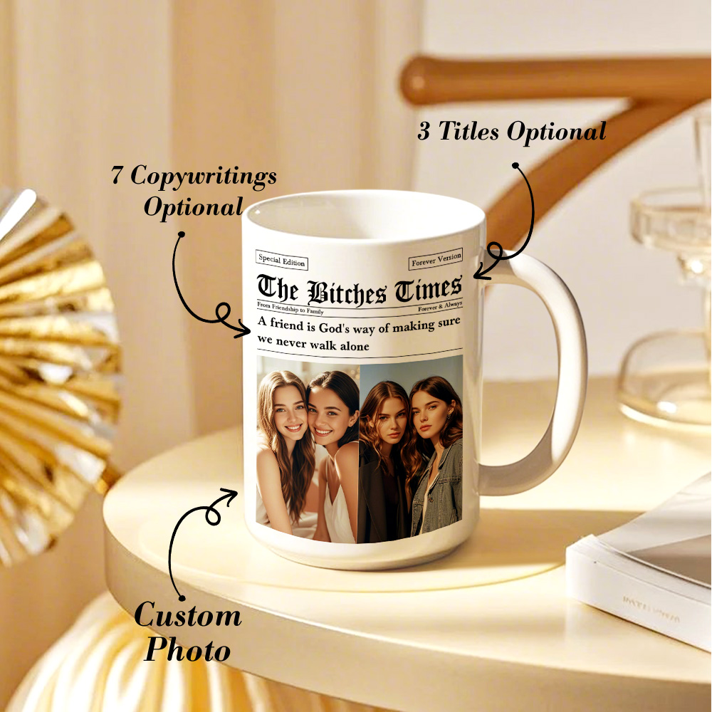 Personalized The Besties Times Mug Friendship Photo Mug Gifts for BFF-Blongser