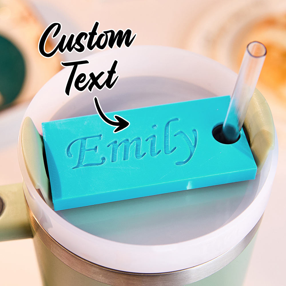 Custom 3D Printing Tumbler Name Plate Tag for 40oz Stanley Tumbler Gift for Her-Blongser