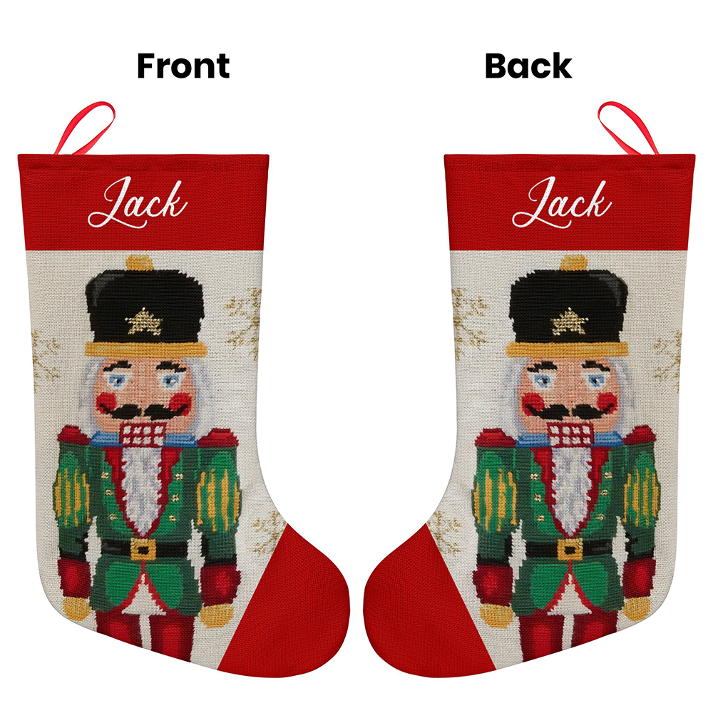 Personalized Christmas Stockings Custom Name Christmas Stocking-Blongser