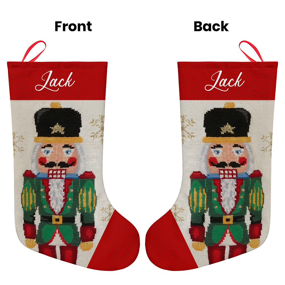 Personalized Christmas Stockings Custom Name Christmas Stocking-Blongser
