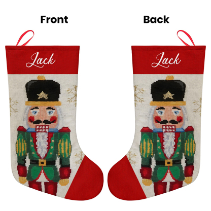 Personalized Christmas Stockings Custom Name Christmas Stocking-Blongser