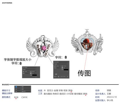 Personalized Angel Feet Locket Birthstone Necklace - 3 Colors-Blongser