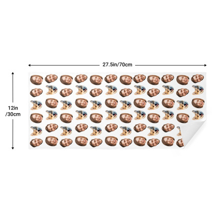 Personalized Multiple Faces Towel Custom Funny Towel-Blongser