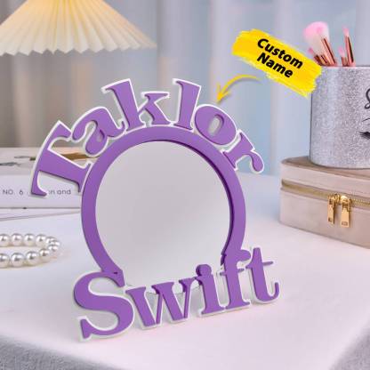 Personalized 3D Printed Mirror with Text Makeup Mirror Birthday Gift for Her-Blongser