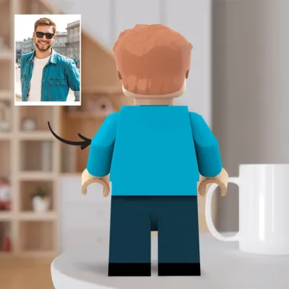 3D Print Gifts for Him Custom Giant Minifig Create Your Own Giant Minifigs Turn Your Photo into Giant Minifigs-Blongser