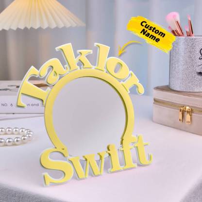 Personalized 3D Printed Mirror with Text Makeup Mirror Birthday Gift for Her-Blongser